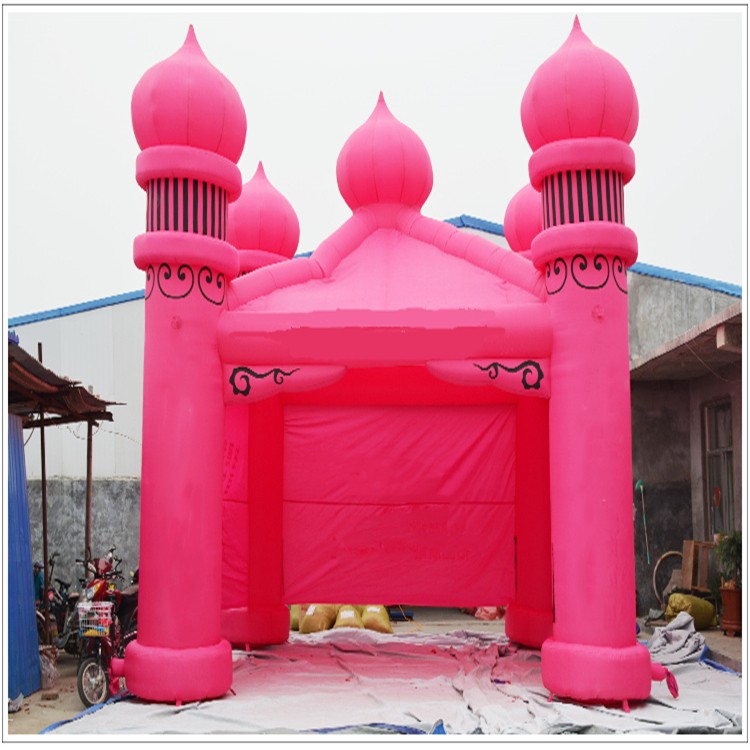 漳平粉色帐篷
